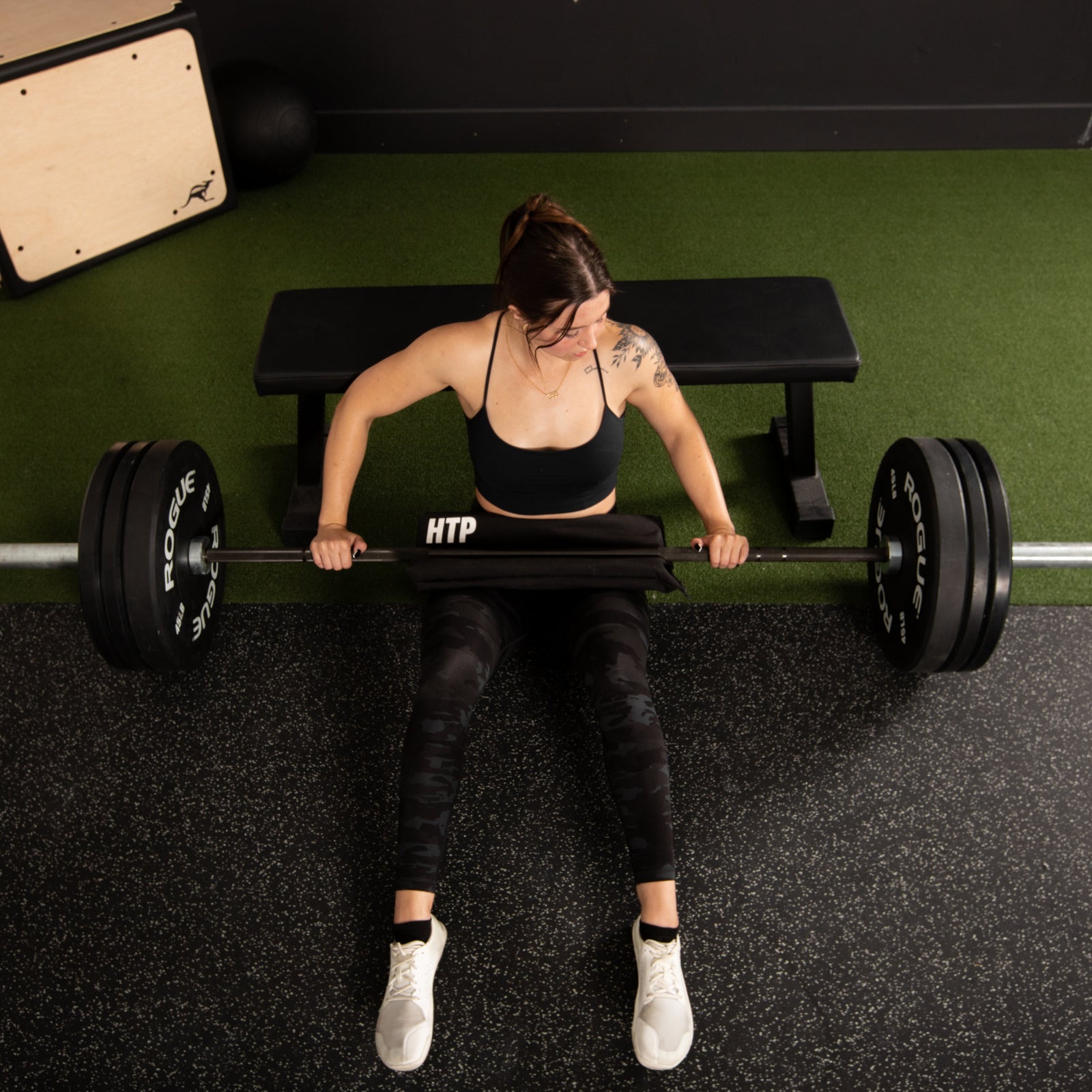 The Hip Thrust Pad by AbMat® Barbell Pad for Hip Thrusts AbMat